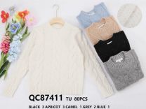 Swetry damskie (Uniwersalny/10szt)