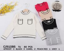 Swetry damskie (Uniwersalny/10szt)