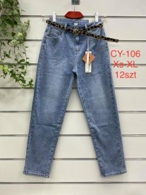 spodnie Jeans damskie (XS-XL/12szt)