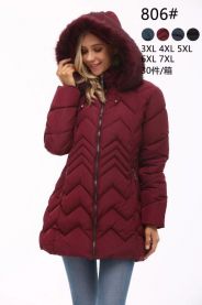 Kurtka damskie (3XL-7XL/5szt)