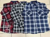 Koszule męskie na długi rękaw (L-4XL/15szt)