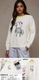 Swetry damskie (S-L/8 szt)