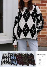 Swetry damskie (uniwersalny/10szt)