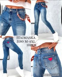 Spodnie Jeans damskie (M-4XL/10szt)