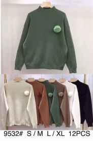 Swetry damskie (S-XL/12szt)