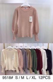 Swetry damskie (S-XL/12szt)