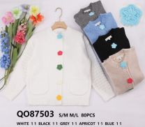 Swetry damskie (S-L/10 szt)