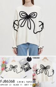 Swetry damskie (S-L/8szt)