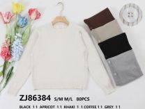 Swetry damskie (S-L/10 szt)