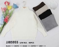 Swetry damskie (S-L/10szt)