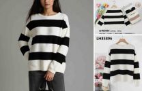 Swetry damskie (S-L/8szt)