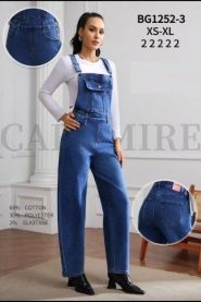 Ogrodniczka jeansowa damska (XS-XL/10szt)