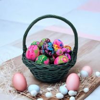 Ozdoba na koszyczek wielkanocny