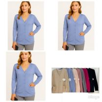 Swetry damskie (L-3XL/12szt)