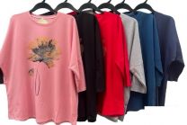 Bluzka damska (2XL-5XL/12szt)
