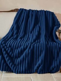 Koc  mikorofira paski (160x200cm/6szt)