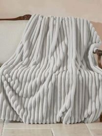 Koc  mikorofira paski (200x220cm/6szt)