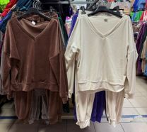 Komplet welurowy Polska (2XL-5XL/4kompletów)