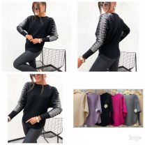 Swetry damskie (L-3XL/12szt)