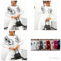 Swetry damskie (L-3XL/12szt)