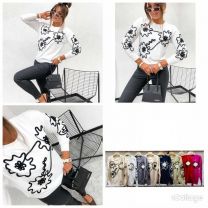 Swetry damskie (L-3XL/12szt)