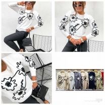 Swetry damskie (L-3XL/12szt)