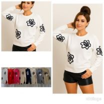 Swetry damskie (L-3XL/12szt)