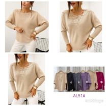 Swetry damskie (L-3XL/12szt)