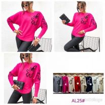 Swetry damskie (L-3XL/12szt)