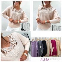 Swetry damskie (L-3XL/12szt)