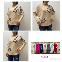 Swetry damskie (L-3XL/12szt)