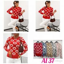 Swetry damskie (M-2XL/10szt)