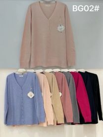 Swetry damskie (L-3XL/10szt)