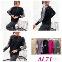 Swetry damskie (L-3XL/12szt)