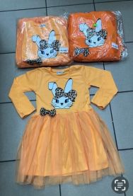 Sukienki dziewczynka (5-8LAT/12szt)