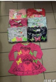 Sukienki dziewczynka (1-4LAT/12szt)