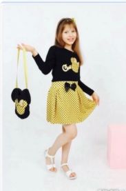 Sukienki dziewczynka (3-8LAT/10szt)