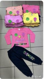 Komplety dziewczynka (3-8LAT/10kompletów)