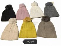 Czapki damskie (uniwersalny/12szt)