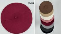 Beret damskie (uniwersalny/12szt)