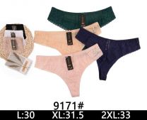 Stringi damskie (L-2XL/24szt)