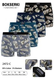 Bokserki męskie (M-3XL/24szt)