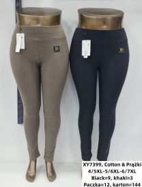 Spodnie leginsy damskie (4-7XL/12szt)