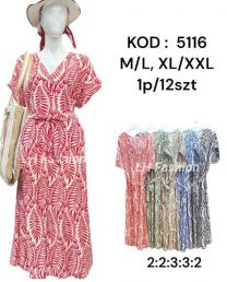 Sukienki damskie (M-2XL/12szt)