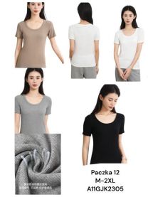 Bluzki damskie (M-2XL/12szt)