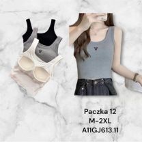 Bluzki damskie (M-2XL/12szt)