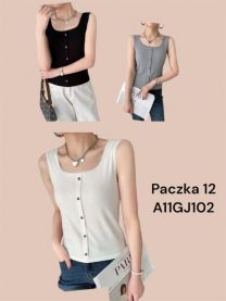 Bluzki damskie (M-2XL/12szt)