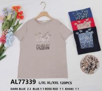 Bluzki damskie (L-2XL/10szt)