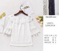 Bluzki damskie (S-XL/10szt)