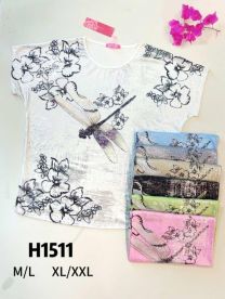 Bluzki damskie (M-2XL/12szt)